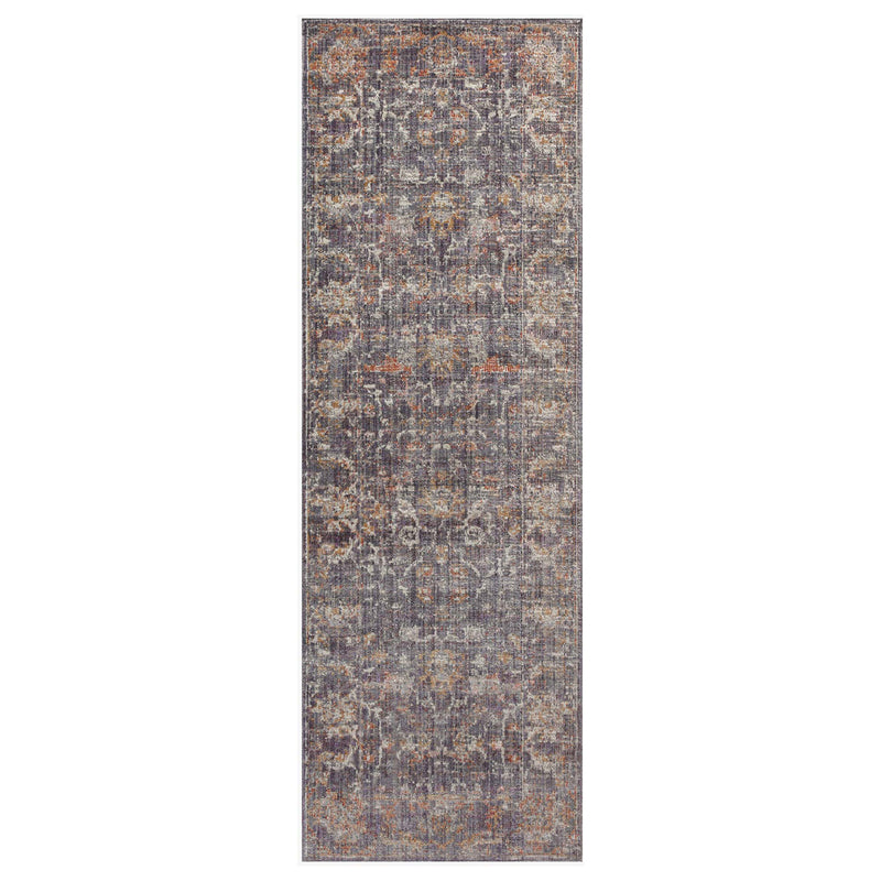 Chris Loves Julia × Loloi Rosemarie Graphite/Multi Power Loomed Rug