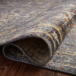 Chris Loves Julia × Loloi Rosemarie Graphite/Multi Power Loomed Rug