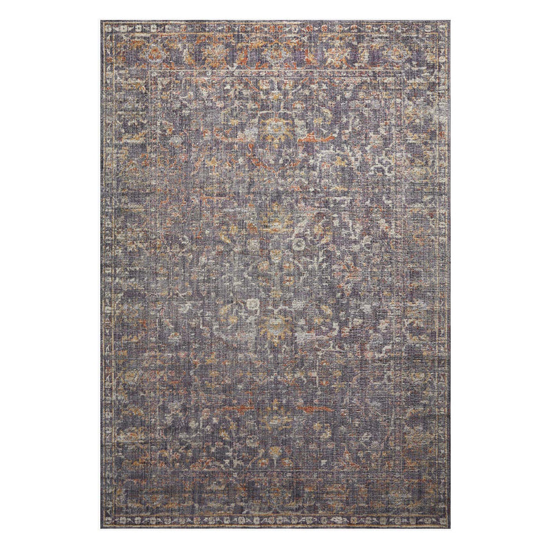 Chris Loves Julia × Loloi Rosemarie Graphite/Multi Power Loomed Rug