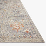 Chris Loves Julia × Loloi Rosemarie Oatmeal/Lavender Power Loomed Rug