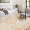 Loloi II Rosette Ivory/Terracotta Power Loomed Rug