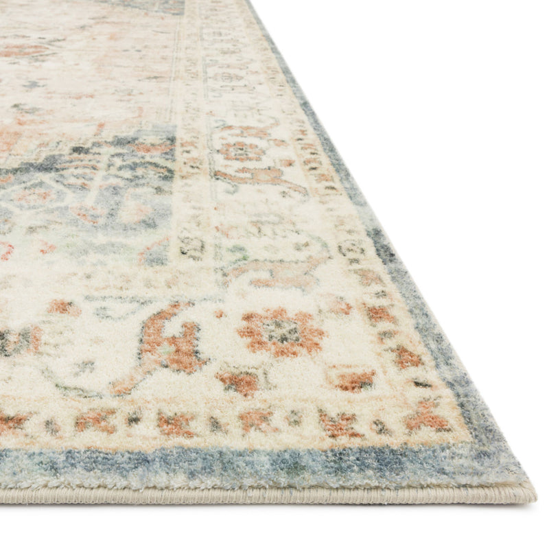 Loloi II Rosette Clay/Ivory Power Loomed Rug