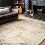 Loloi II Rosette Clay/Ivory Power Loomed Rug