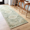 Loloi II Rosette Teal/Ivory Power Loomed Rug