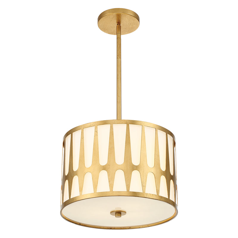 Crystorama Royston 3-Light Pendant