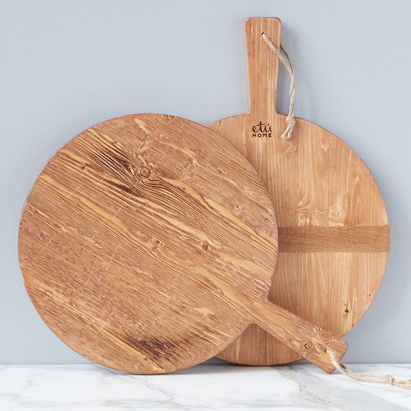 Etu Home Pine Round Charcuterie Board