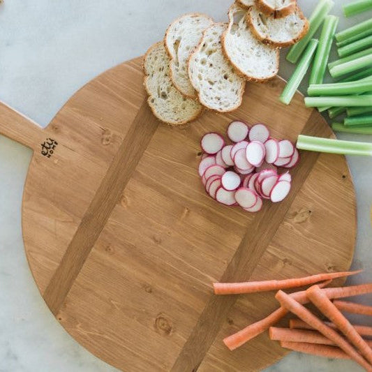 Camper Cheese/ Cutting Board