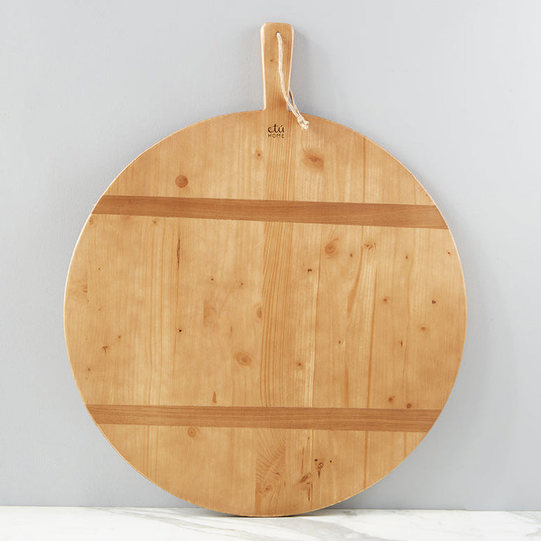 Etu Home Pine Round Charcuterie Board