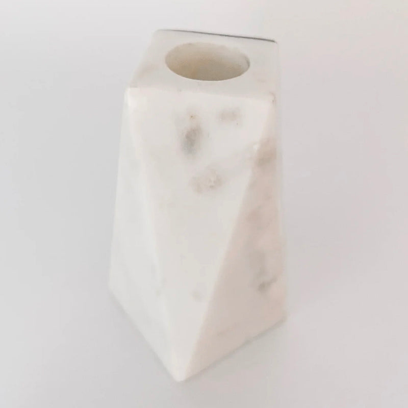 Anaya Mother of Pearl Marble Candle Holder