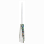 Anaya Mother of Pearl Marble Candle Holder