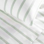 Peacock Alley Ribbon Stripe Percale Sleeping Sham Set