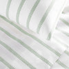 Peacock Alley Ribbon Stripe Percale Sheet Set