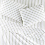 Peacock Alley Ribbon Stripe Percale Flat Sheet