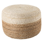 Jaipur Living Saba Oliana Jute Pouf