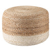 Jaipur Living Saba Oliana Jute Pouf