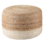 Jaipur Living Saba Oliana Jute Pouf