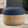 Jaipur Living Saba Oliana Jute Pouf