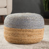 Jaipur Living Saba Oliana Jute Pouf