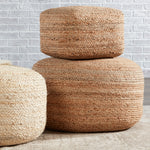 Jaipur Living Saba Mesa Jute Pouf