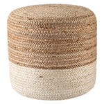 Jaipur Living Saba Oliana Jute Tall Pouf