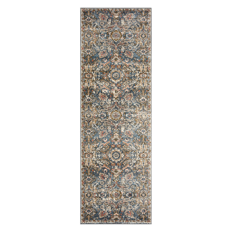 Loloi II Saban Blue/Sand Power Loomed Rug