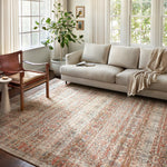 Loloi II Saban Sand/Rust Power Loomed Rug