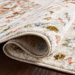 Loloi II Saban Ivory/Multi Power Loomed Rug