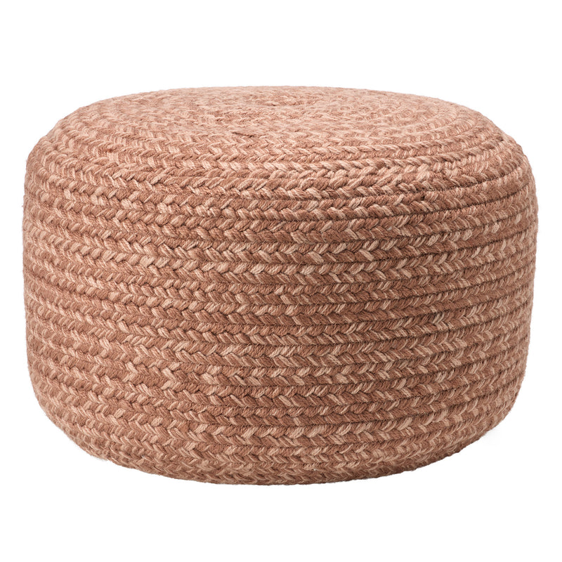 Vibe by Jaipur Living Saba Solar Grayton Indoor/Outdoor Pouf