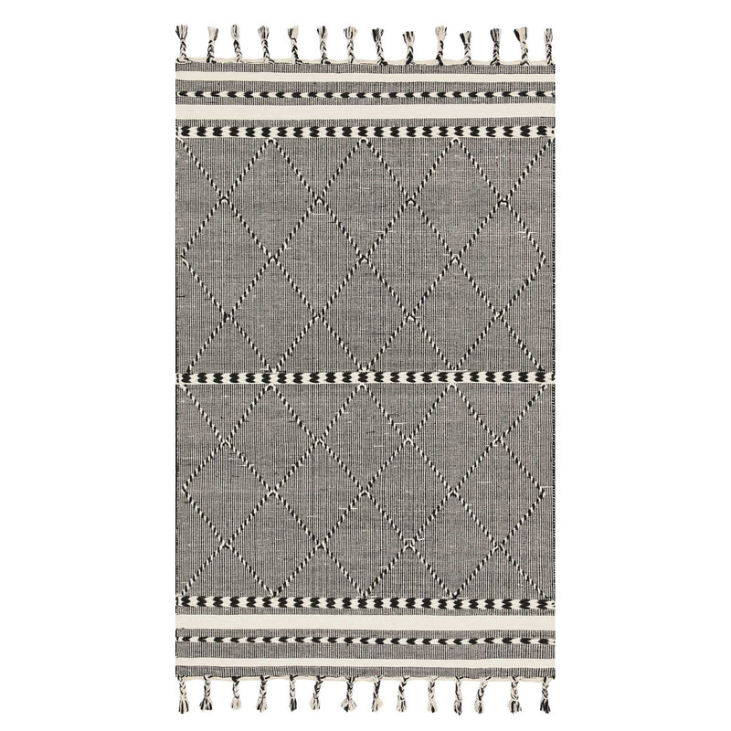 Loloi II Sawyer Black Hand Loomed Rug