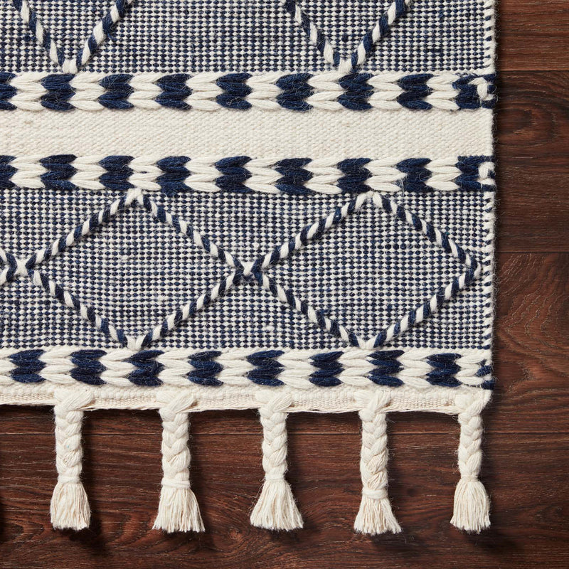 Loloi II Sawyer Navy Hand Loomed Rug