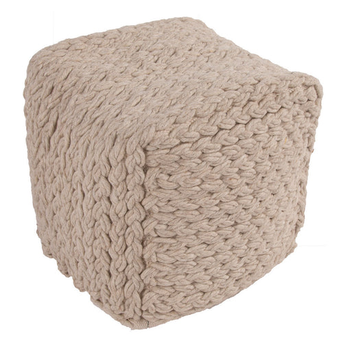 Jaipur Living Scandinavia Moonbeam Pouf