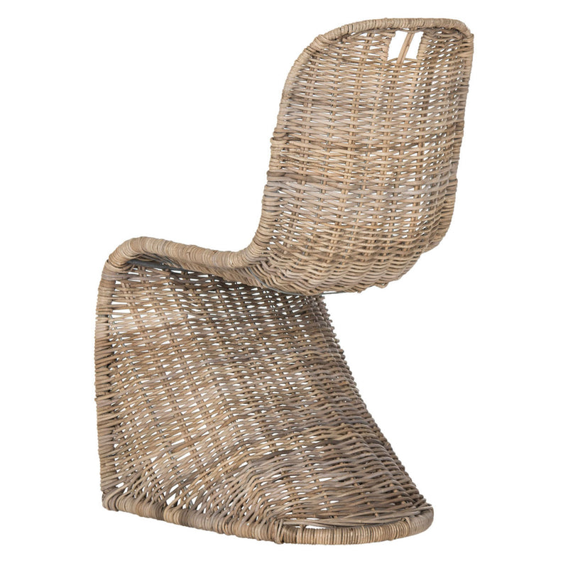 Platt Wicker Dining Chair Set of 2