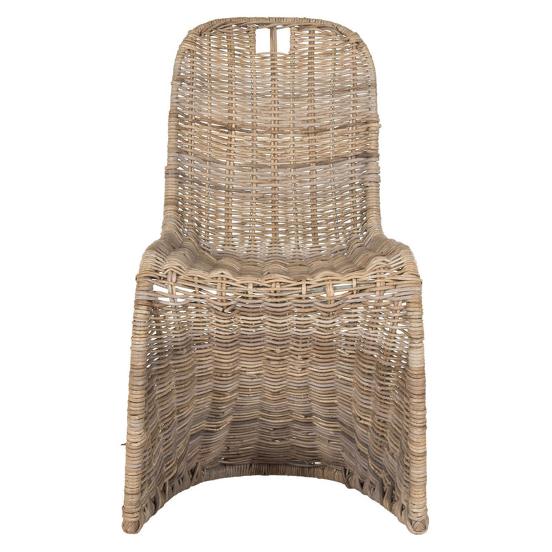 Platt Wicker Dining Chair Set of 2