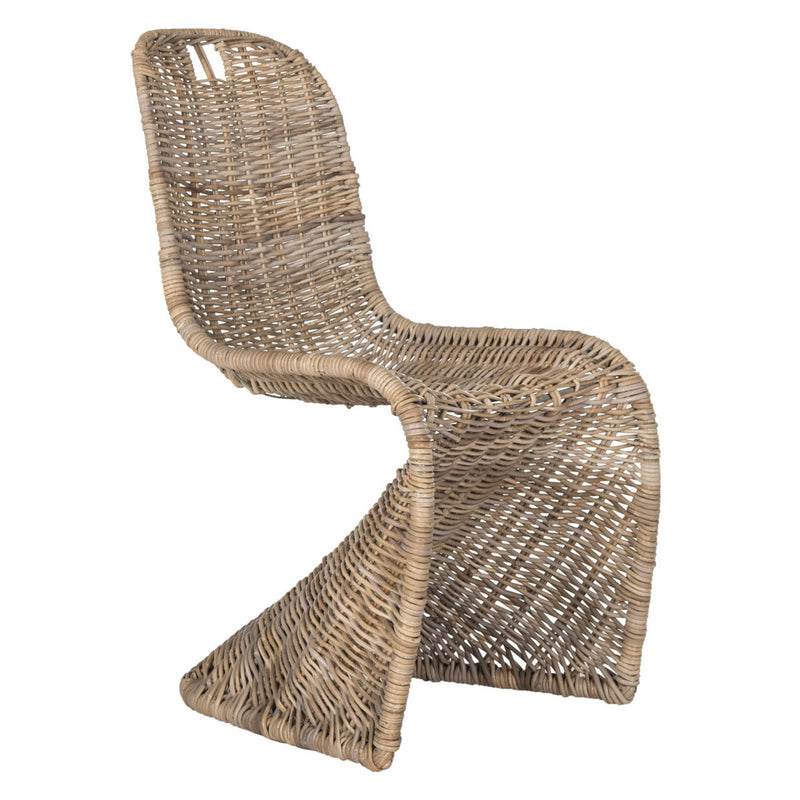 Platt Wicker Dining Chair Set of 2