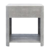 Fay Faux Shagreen Nightstand