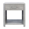 Fay Faux Shagreen Nightstand