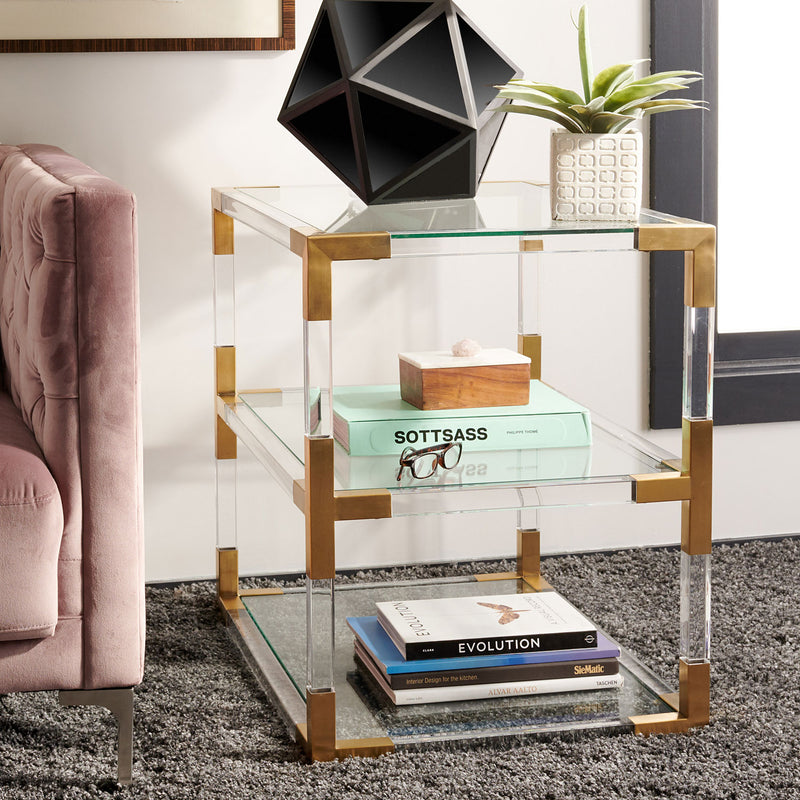 Whisper Acyrlic End Table