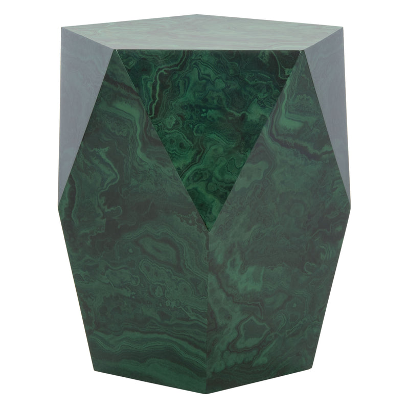 Hulme Malachite Side Table