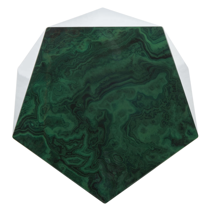 Hulme Malachite Side Table