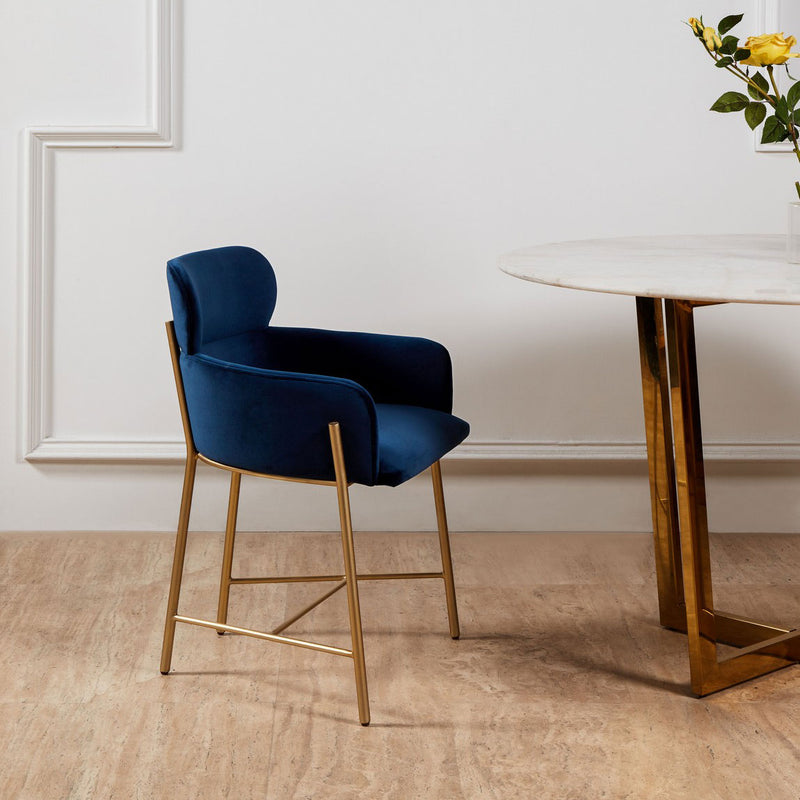 Jeffery Velvet Dining Chair