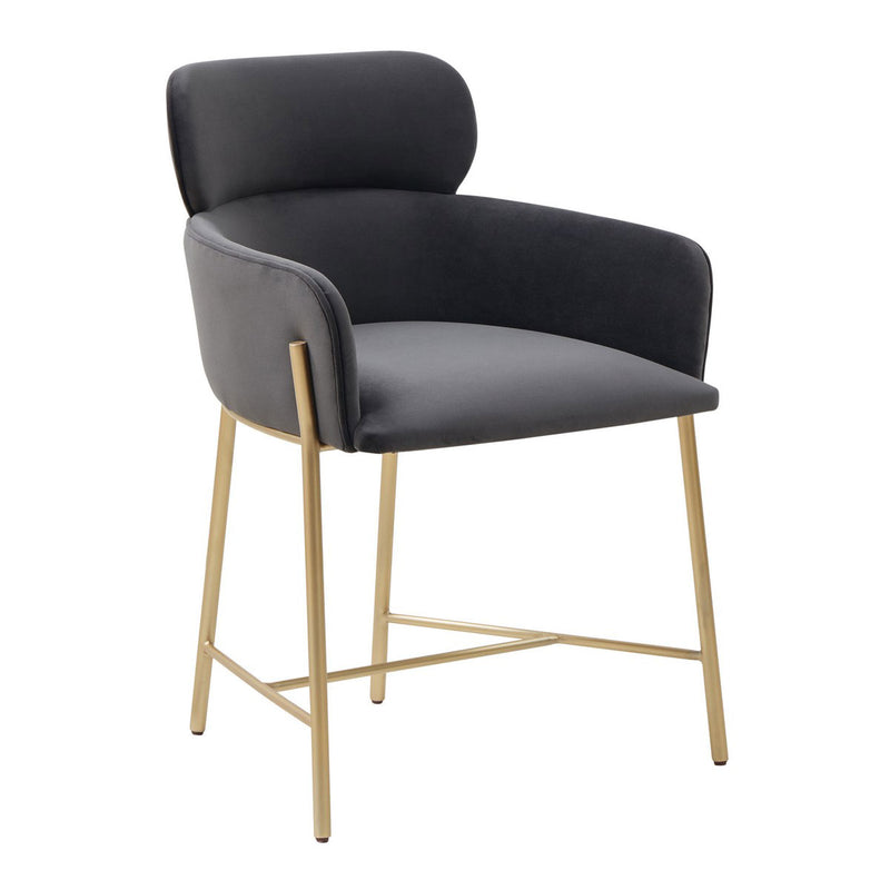 Jeffery Velvet Dining Chair