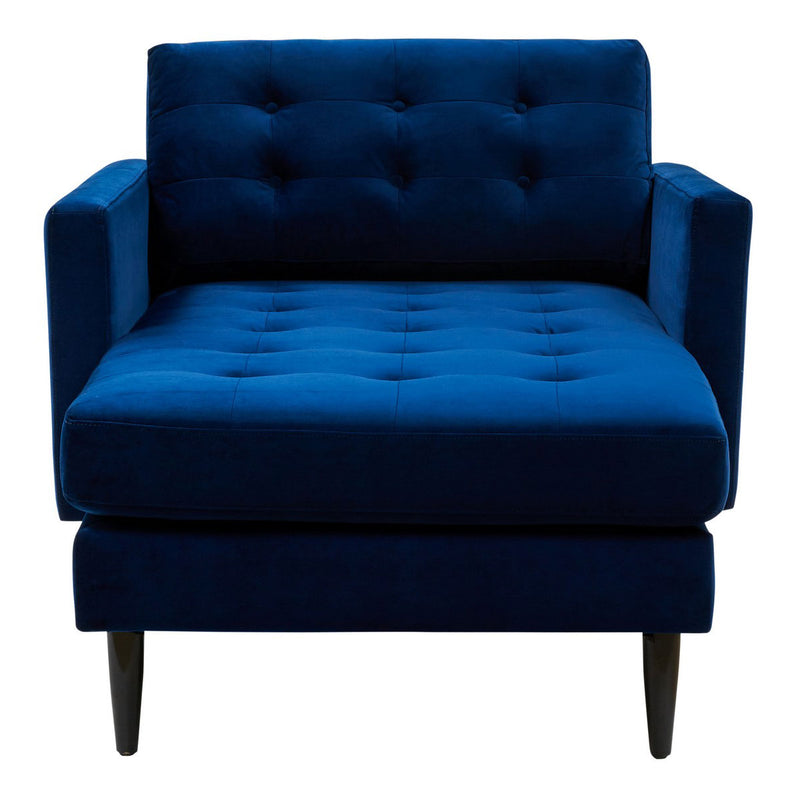 Scott Tufted Velvet Chaise Lounge