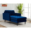 Scott Tufted Velvet Chaise Lounge