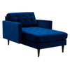 Scott Tufted Velvet Chaise Lounge