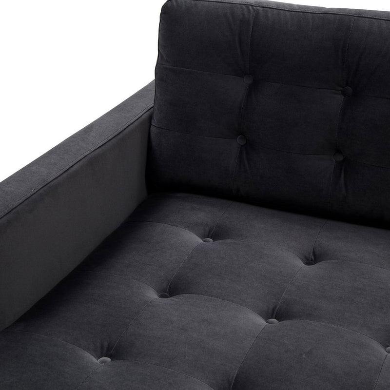 Scott Tufted Velvet Chaise Lounge