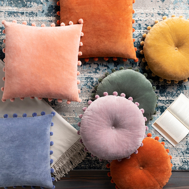 Claire Pom Pom Throw Pillow