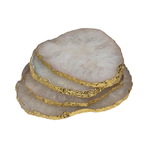 Orlando Natural Agate Coaster Set of 4