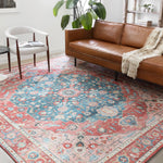 Loloi II Skye Brick/Ocean Power Loomed Rug