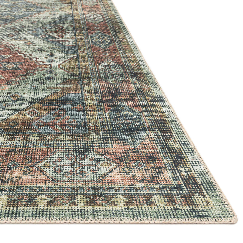 Loloi II Skye Apricot/Mist Power Loomed Rug