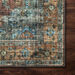 Loloi II Skye Terracotta/Sky Power Loomed Rug